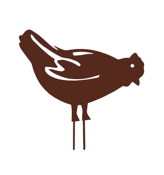 Figurine à piquer poule