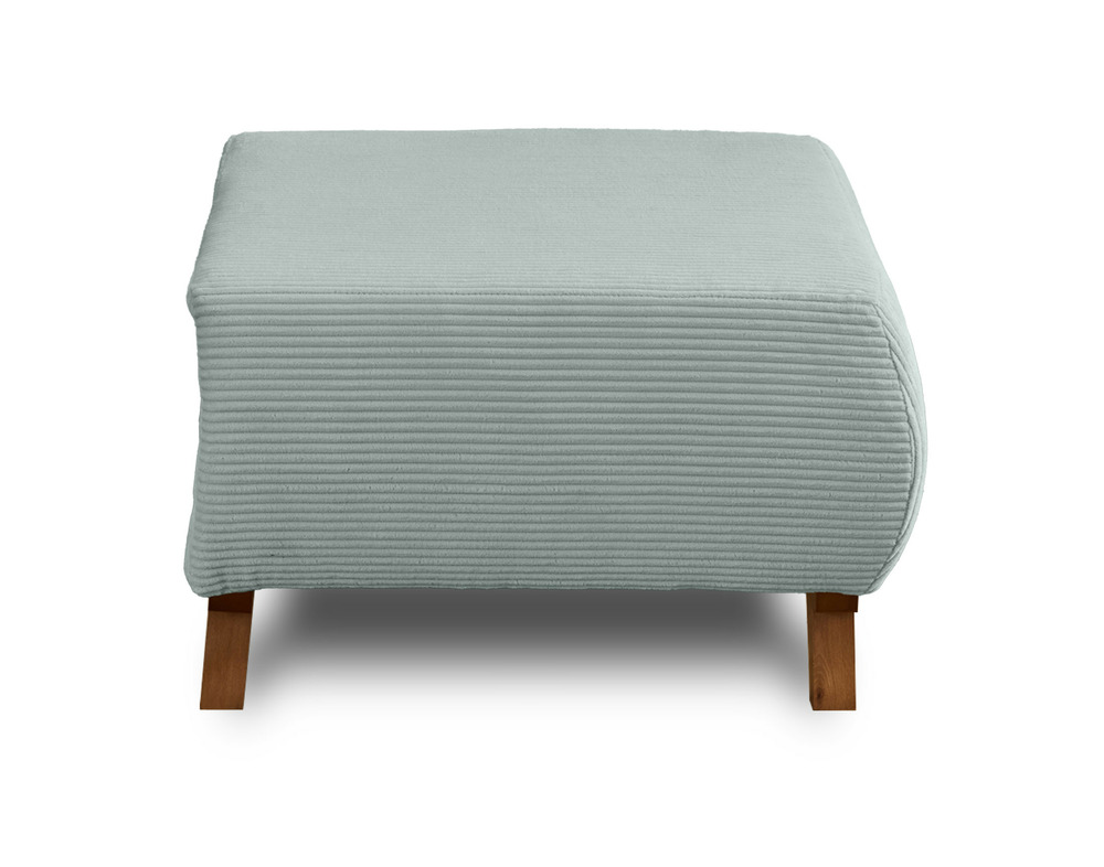 Cristal - pouf modulable - 65 cm - en velours côtelé