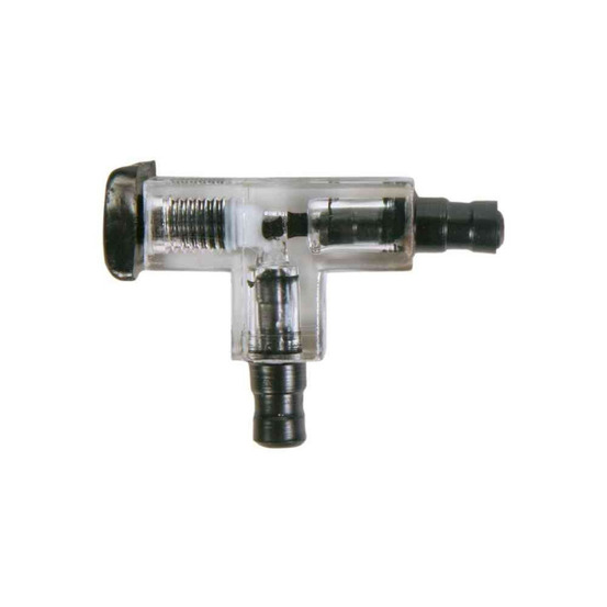 Connecteur en t avec valve pour aquarium