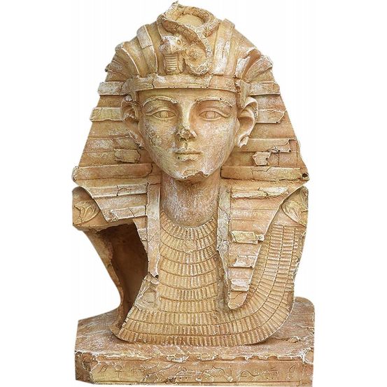 Décoration toutankhamon s. 13.5 x 12 x 20 cm - aquarium.