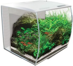 Fluval aquarium flex blanc 34l
