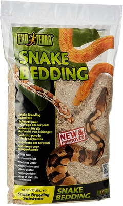 Exoterra substrats snake bedding pour reptile 8.8l
