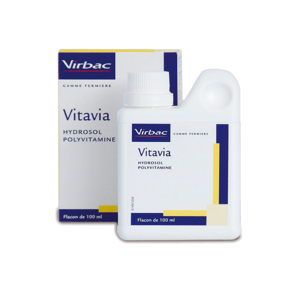 Virbac hydrosol vitamines pour poules vitavia 100 ml