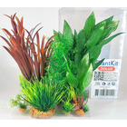 Déco plantkit idro n°2. Plantes artificielles.  6 pieces.  h 27 cm. Décorat