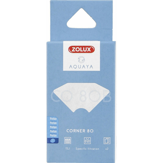 Filtre pour pompe corner 80, filtre co 80 b perlon x 2. Pour aquarium.