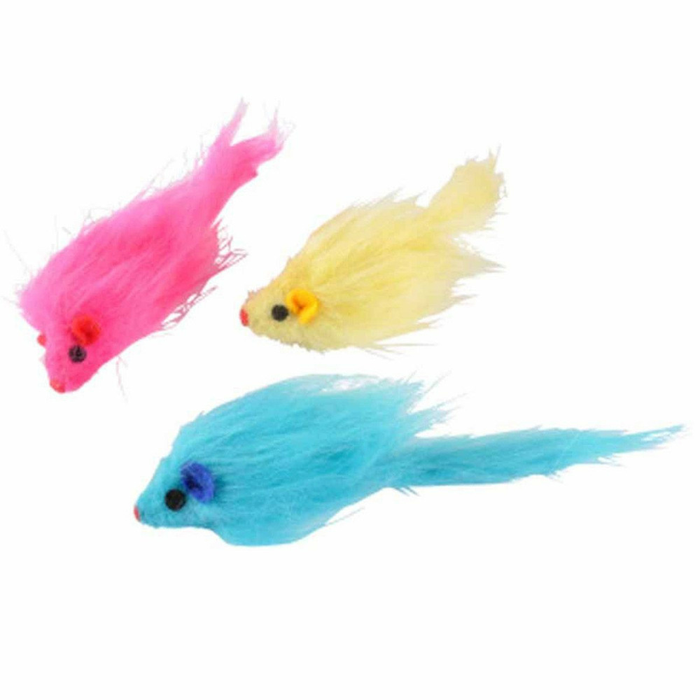 Lot de 3 jouets pour chat 