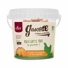 Gasco biscuits bio à la carotte gascotte pour poules 150g