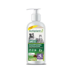 Shampooing antiparasitaire actiplant 2 en 1 démêlant poils longs 250 ml