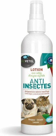 Gasco biovetol lotion anti-insectes