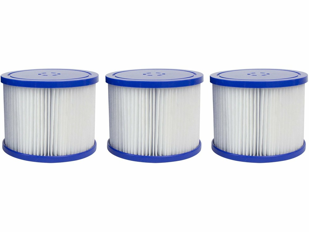 Lot de 3 cartouches de filtration pour spa gonflable
