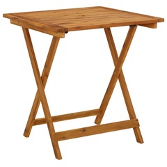 vidaXL Table pliable de jardin 70x70x75 cm