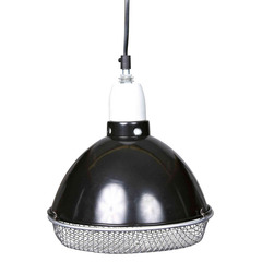Lampe réflecteur à pince avec la grille de sécurité 250 w. Pour reptiles.