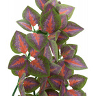 Plante en tissu à suspendre, folium perillae, pour reptiles 30 cm