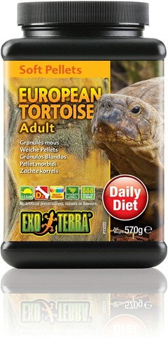 Granulés mous pour tortues terrestres européennes adultes 570g