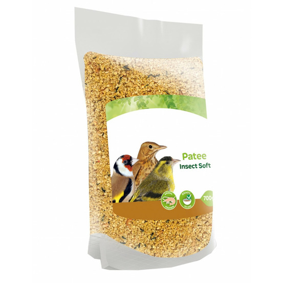 Pâtée soft aux insectes 700 g aliment complémentaire pour oiseaux
