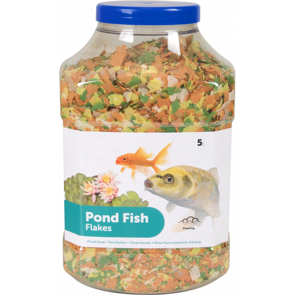 Nourriture professionnelle pour poissons d'aquarium en sac de 10 Kg