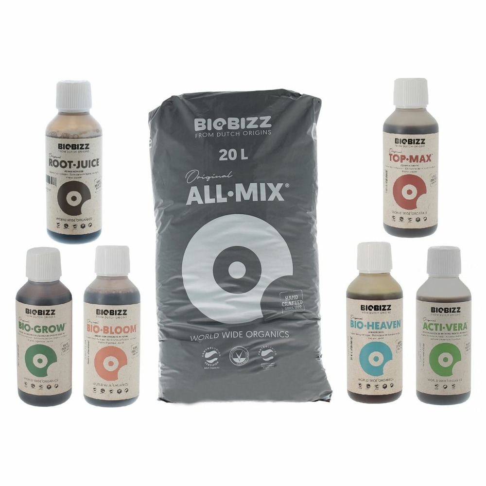 Pack all.mix 20 litres biobizz + engrais et booster