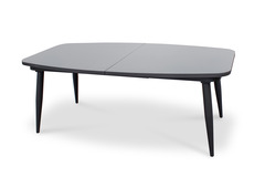 Table PILAT 200/260x110cm alu ANTHRACITE