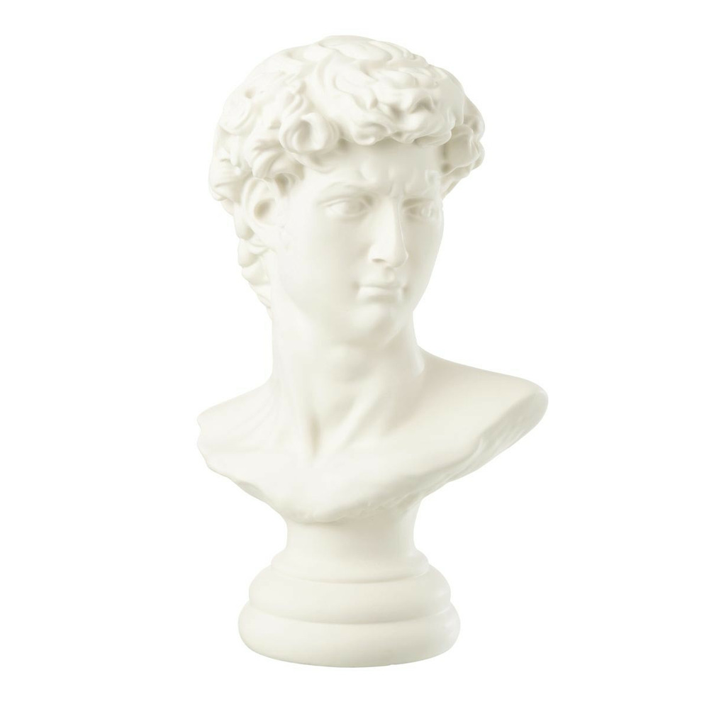 Buste david en résine 