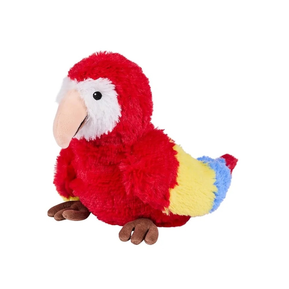 Peluche bouillotte perroquet