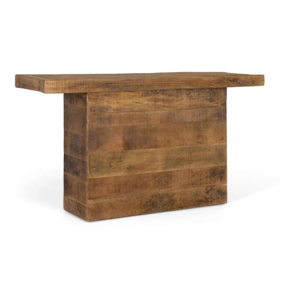 Console bois marron - décoration d'autrefois