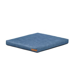 Muovi - tapis chien / chat bleu, écologique au toucher velours 70x60x8cm