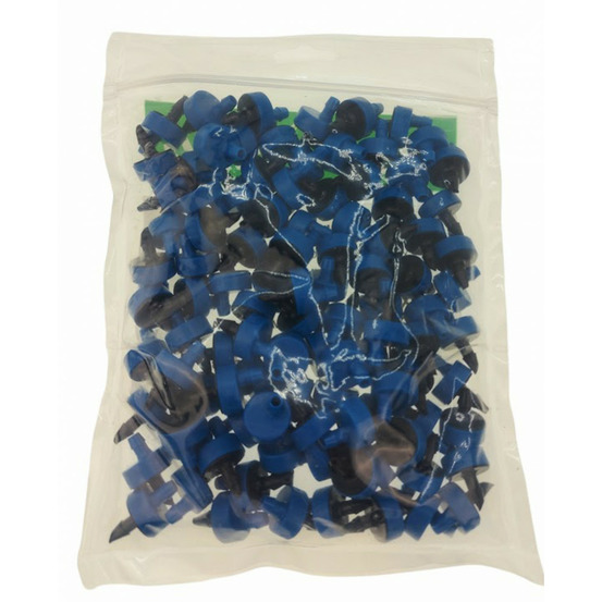 Lot de 100 goutteurs auto-régulant 2l/h bleu