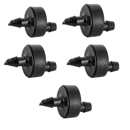 Lot 5 goutteurs auto-régulant 4l/h noir