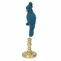 Perroquet décoratif bleu h37