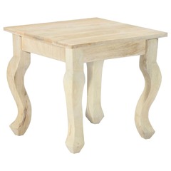Table d'appoint 43 x 43 x 40 cm bois de manguier massif