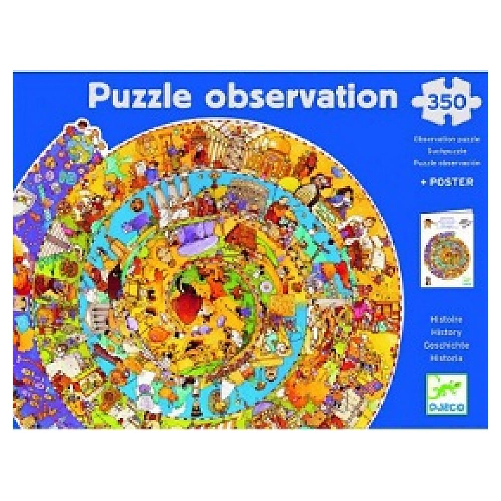Puzzle histoire 350 pièces + livret et poster