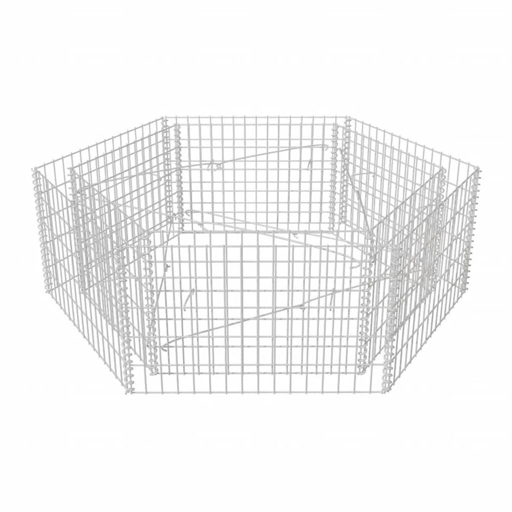 JARDINIERE GABION HEXAGONA 4-(862487)