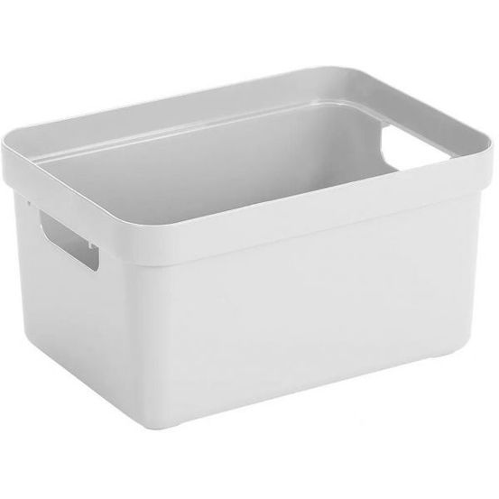 Boîte de rangement sigma home box 5 litres blanc