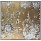 Toile imprimée "fleur" encadrée 78 x 78 cm atmosphera