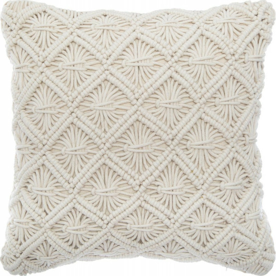 Coussin macramé