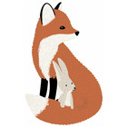 Sticker lilipinso mr fox & son ami 60 x 38 cm