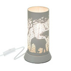 Lampe décorative en métal pour chambre d'enfant d'atmosphera - gris