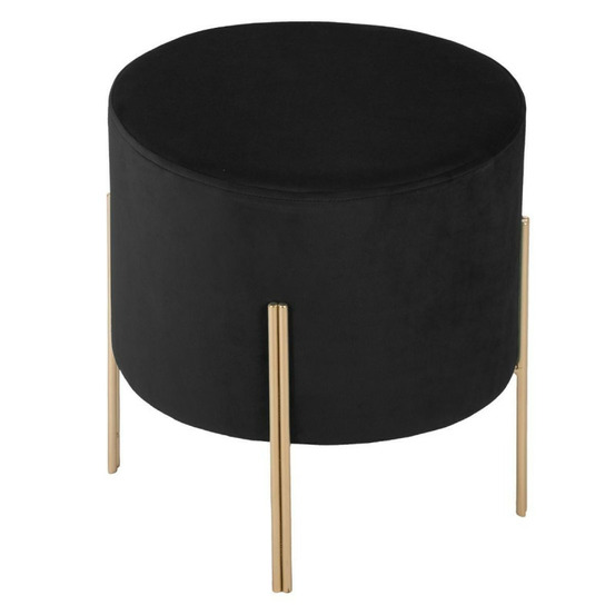 Tabouret en velours