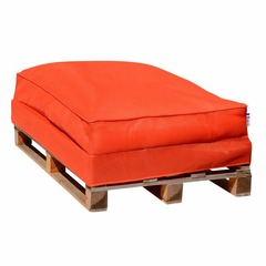 Coussin pour palette orange sofa