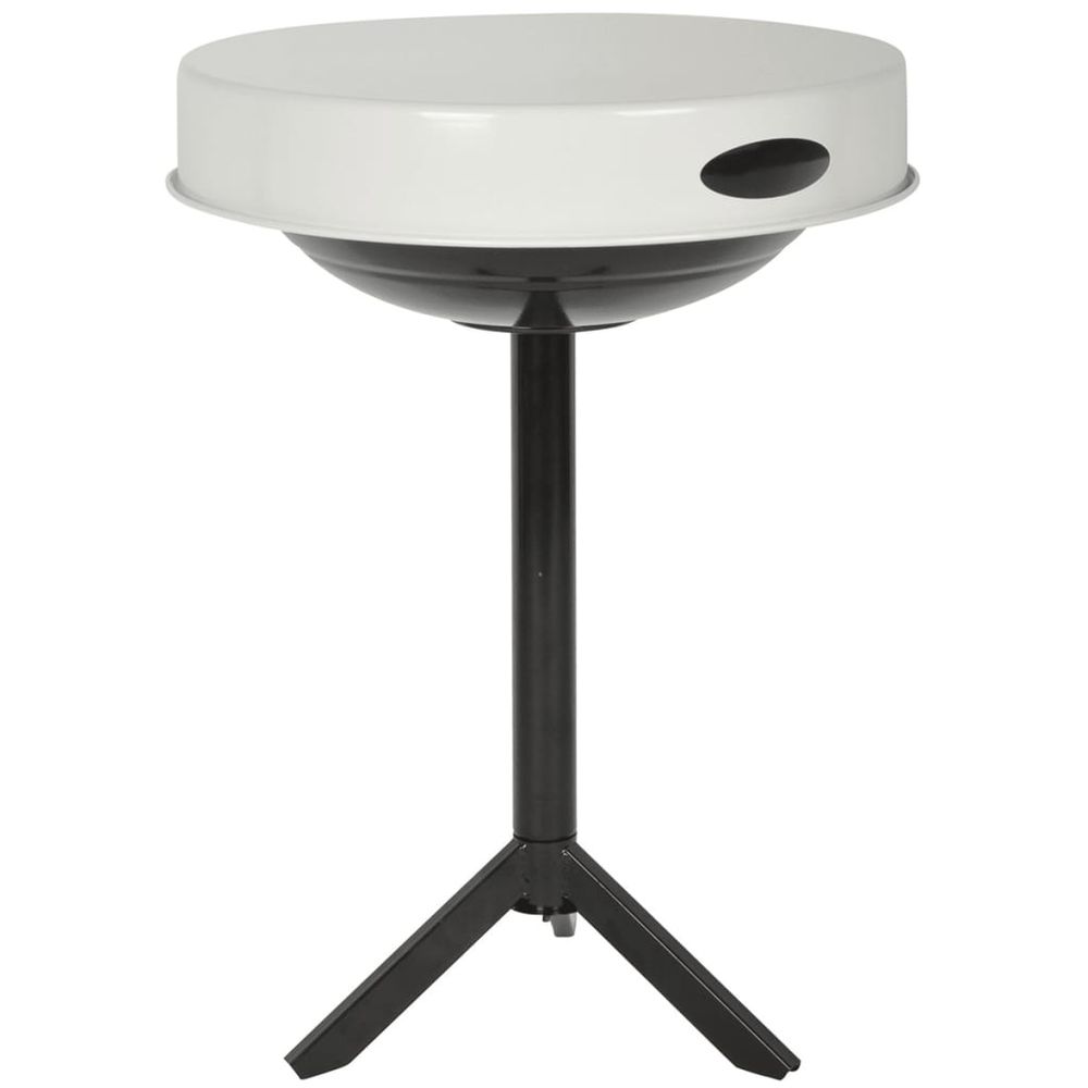 Table de barbecue acier au carbone blanc ff236