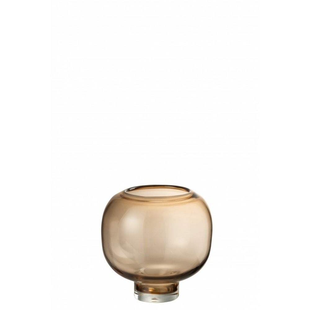 Vase boule sur pied