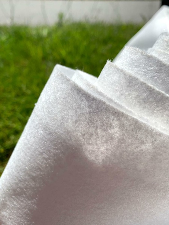 Géotextile blanc 300 gr/m² - 2 x 50 ml