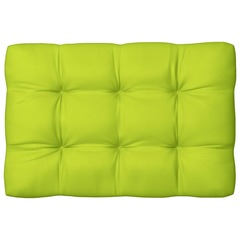 Coussin de canapé palette vert vif 120x80x10 cm