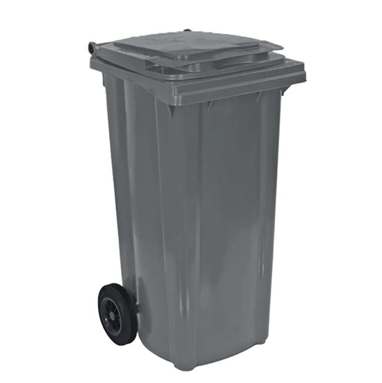 Bac roulant 2 roues premium 120l- lot de 10