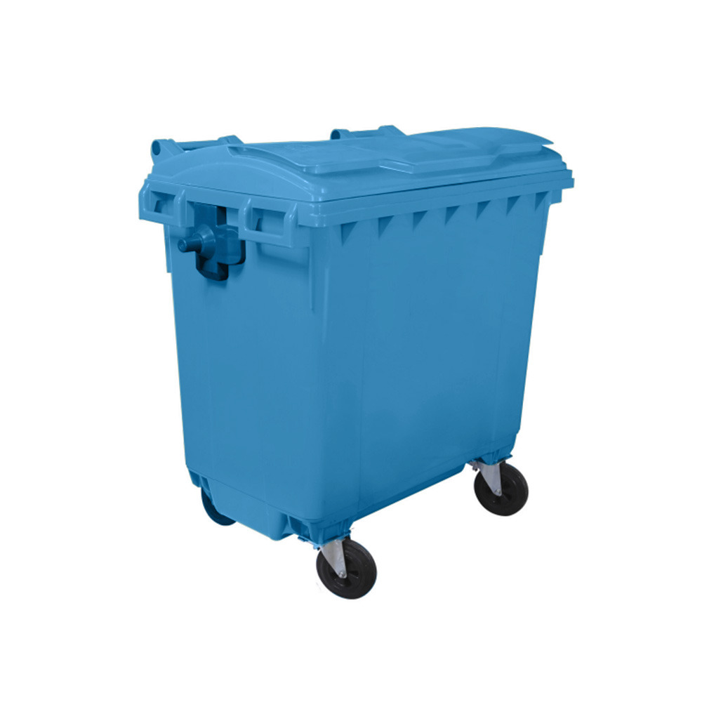 Bac roulant 4 roues premium 770l- lot de 5