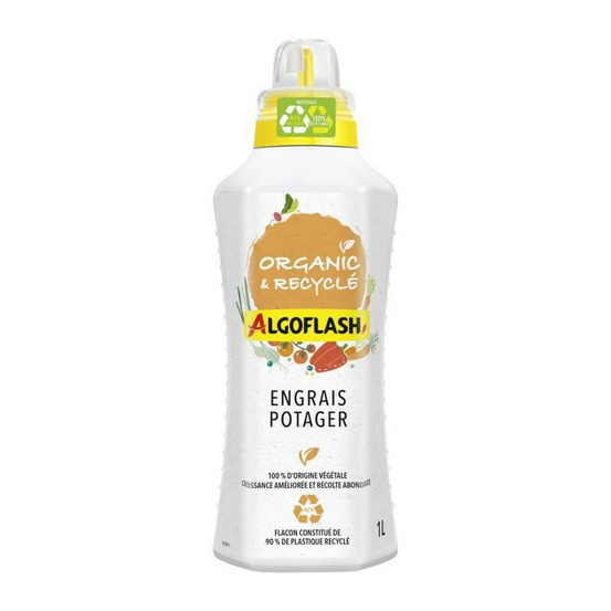 Engrais liquide potager - algoflash naturasol naturasol - organic et recyclé - 1l