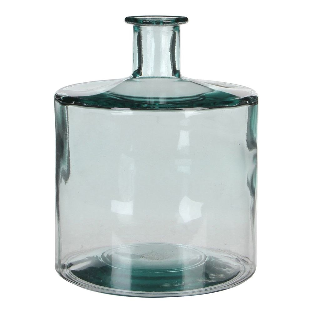 Mica decorations guan vase de bouteille - h26 x ø21 cm - tranparent