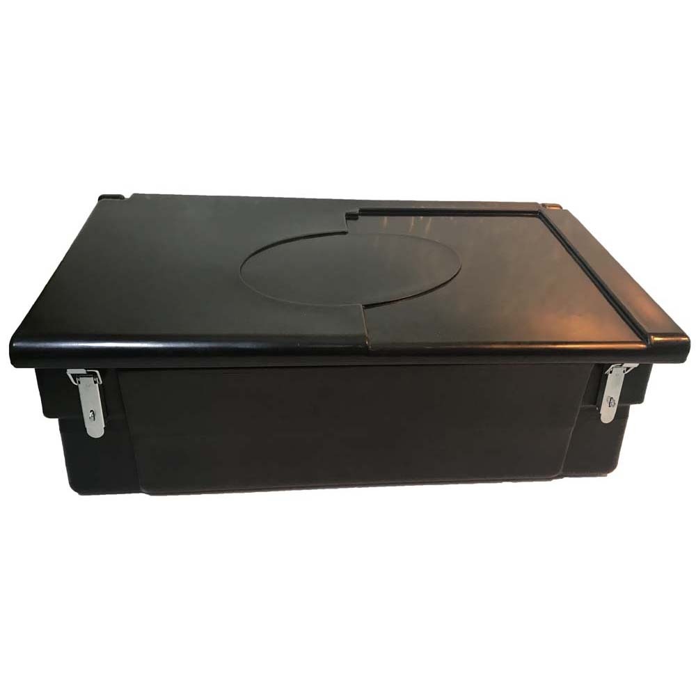 Coffre de jardin 100l avec grenouillères cadenassables