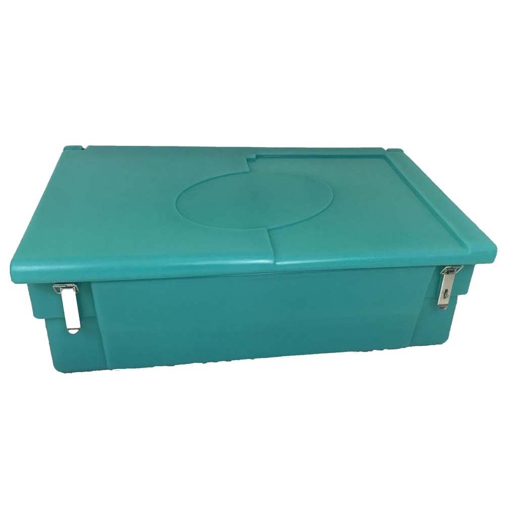 Coffre de jardin 100l avec grenouillères cadenassables