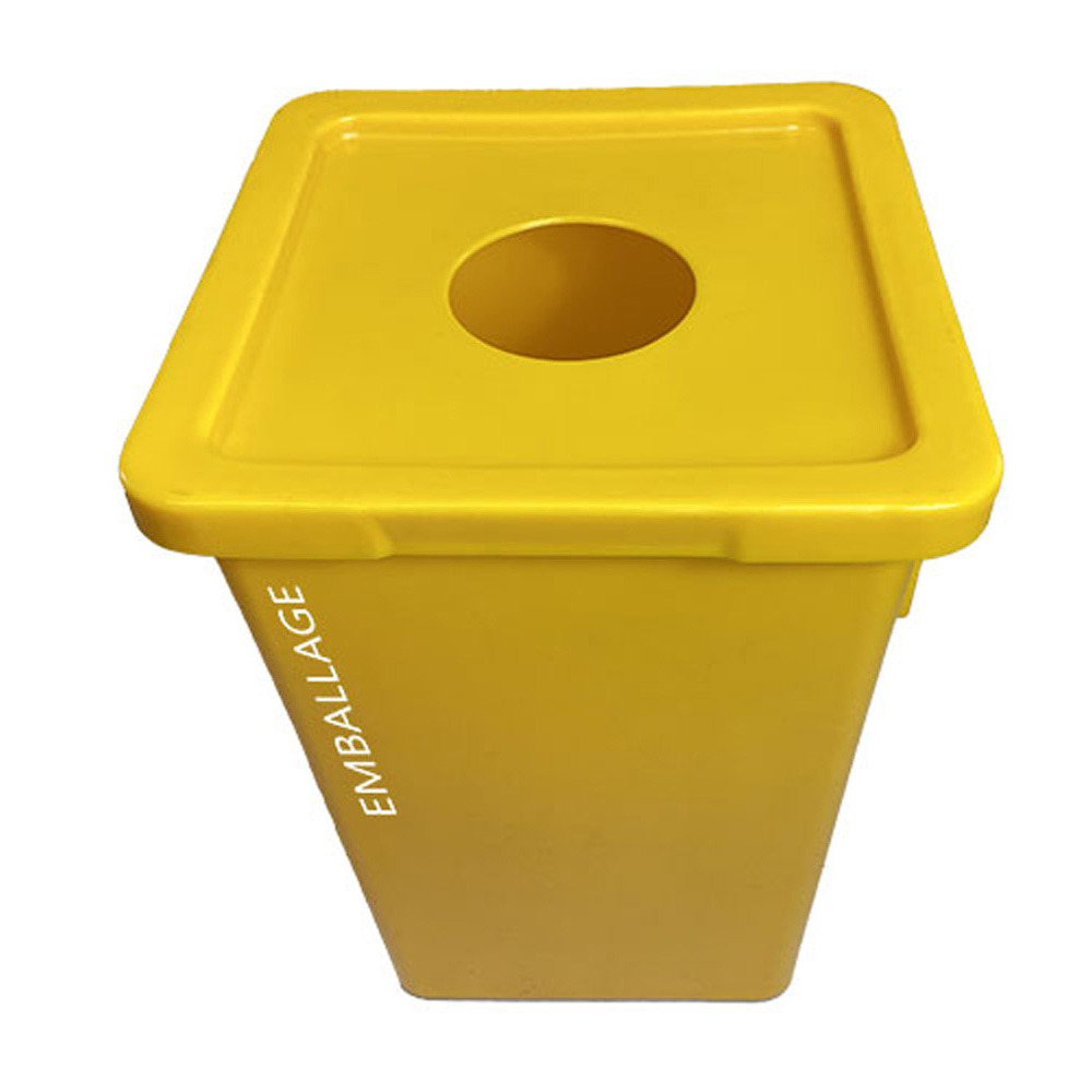 Bac de collecte des déchets trizen